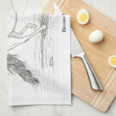 Unicorns zijn echt theedoek (Quarter Fold)