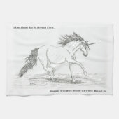 Unicorns zijn echt theedoek (Horizontaal)