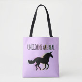 Unicorns zijn echt tote bag (Voorkant)