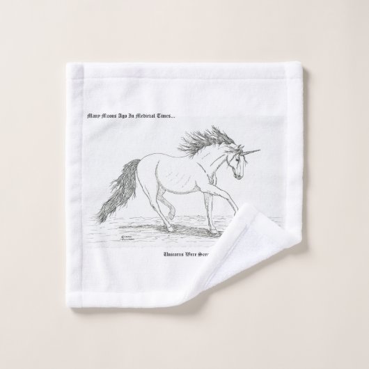 Unicorns zijn echt washandje (Wasdoekje)