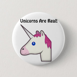 Unicorns zijn echte Button! Ronde Button 5,7 Cm