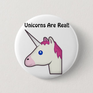 Unicorns zijn echte Button! Ronde Button 5,7 Cm