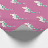 Unicorns zijn Magisch Cadeaupapier (Hoek)