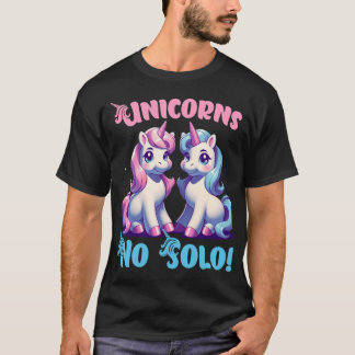 UNICORNWINS eenhoorns niet alleen familie T-shirt