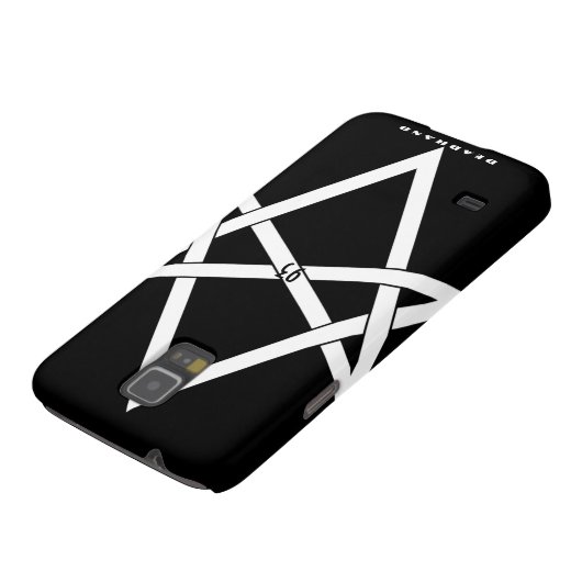 Unicursal Hexagram Case-Mate Samsung Galaxy Hoesje (Onderkant)