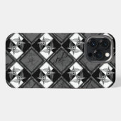 Unicursor patter iPhone hoesje (Achterkant horizontaal)