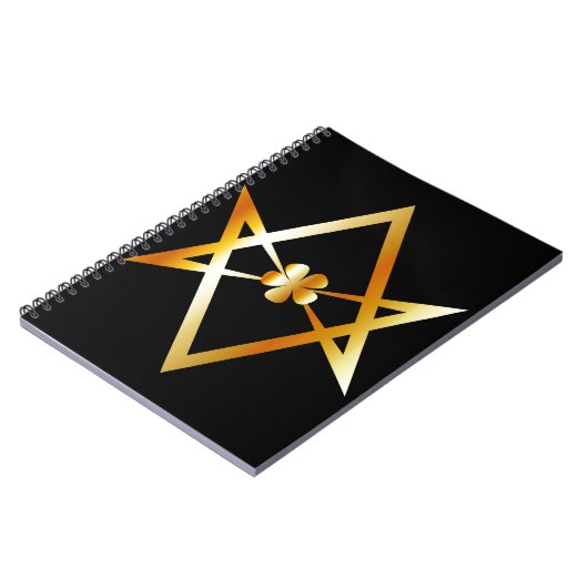 Unicursorium hexagram notitieboek (Linkerzijde)