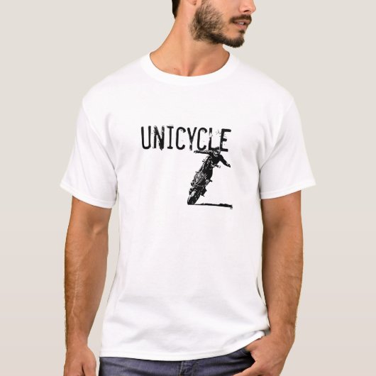 Unicycle geen handheld t-shirt (Voorkant)