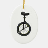 Unicycle Keramisch Ornament (Voorkant)