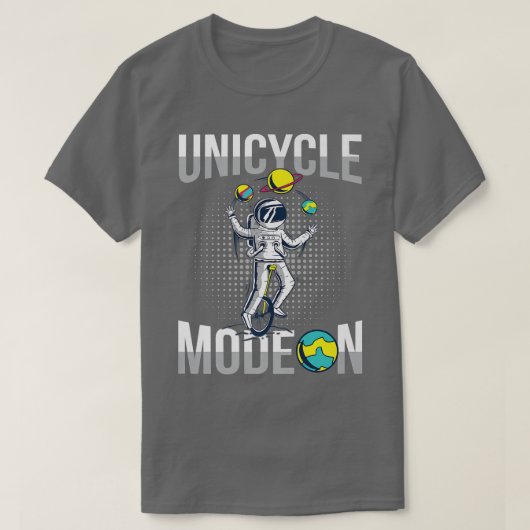 Unicycle Mode op Design voor een Unicycle Rider T-shirt (Design voorkant)