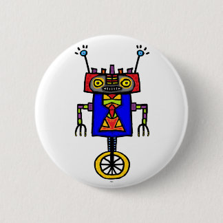 Unicycle Robot Ronde Button 5,7 Cm