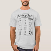 Unicycle T-shirt (Voorkant)