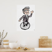 Unicyclist - Archival Print (Keuken)