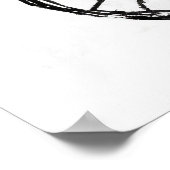 Unicyclist - Archival Print (Hoek)