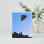 Unidentified flying object briefkaart (Staand voorkant)