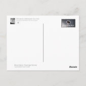 Unidentified flying object briefkaart (Achterkant)