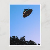 Unidentified flying object briefkaart (Voorkant)