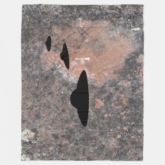 Unidentified Flying Object Fleece Deken (Voorkant)