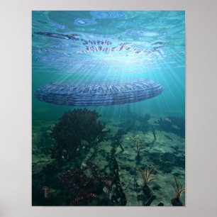 Unidentified Subbedded Object 11 x 14-inch Art Pri Poster