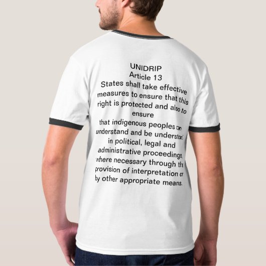 UNIDRIP ARTIKEL 13 T-SHIRT (Achterkant)