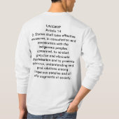 UNIDRIP artikel 15 T-shirt (Achterkant)