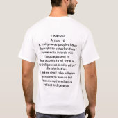 UNIDRIP artikel 16 T-shirt (Achterkant)
