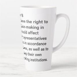 UNIDRIP artikel 18 Latte Mok