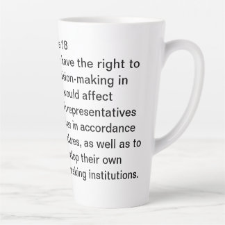 UNIDRIP artikel 18 Latte Mok