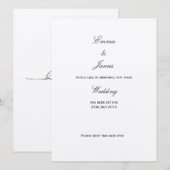 Unie - Bewaar de datum Save The Date (Voorkant / Achterkant)