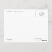 UNIE - BRIEFKAART (Achterkant)