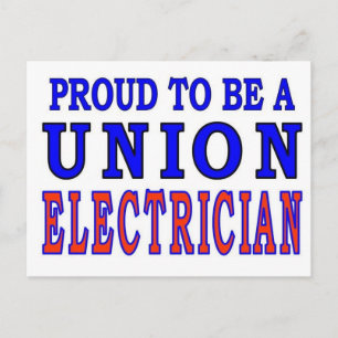 UNIE ELEKTRICITEIT BRIEFKAART