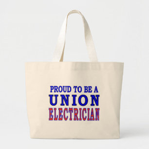 UNIE ELEKTRICITEIT GROTE TOTE BAG