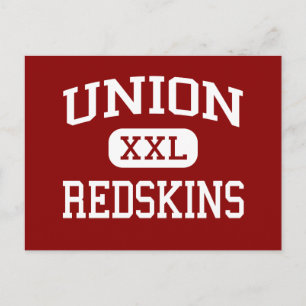 Unie - Redskins - middelbare school - Tulsa Oklaho Briefkaart