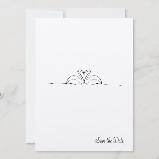 Unie - Sla de datum op Kaart (Achterkant)