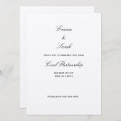 Unie - Sla de datum op Kaart (Voorkant / Achterkant)