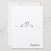 Unie - Sla de datum op Save The Date (Achterkant)