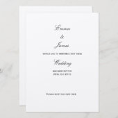 Unie - Sla de datum op Save The Date (Voorkant / Achterkant)