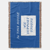 Unie Slogan Deken (Voorkant Verticaal)