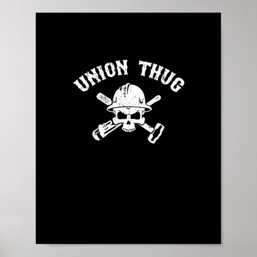 unie sterk en solidair traag poster (Voorkant)