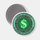 Unie van beheerders van hedgefondsen magneet (Voorkant / Achterkant)