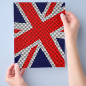 Uniefaansluiting op afdruk van koolstofvezel flyer (Hand)