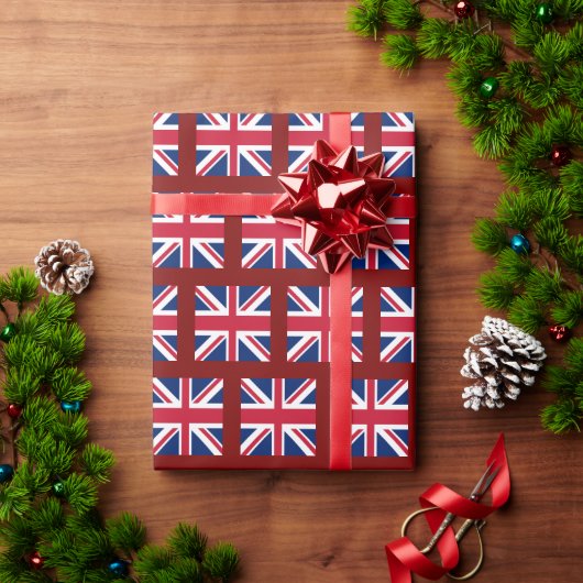 Uniefaanvlag Cadeaupapier (Feestdagen Geschenken)