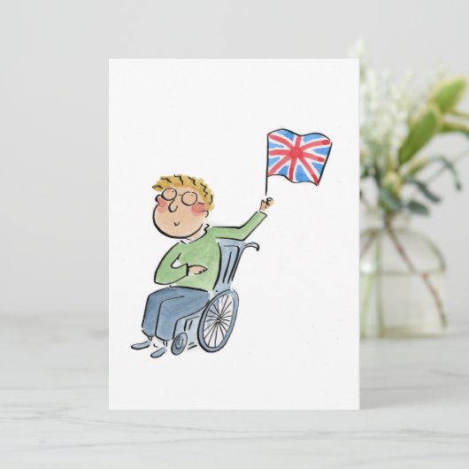 Uniefaanvlag Kaart (Staand voorkant)