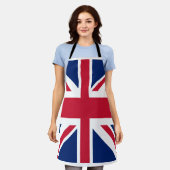 Uniefaanvlag Schort (Gedragen)