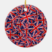 Uniefaanvlag | Vlag VK | Britse vlag | Keramisch Ornament (Achterkant)