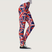 Uniefaanvlag | Vlag VK | Britse vlag | Leggings (Rechts)