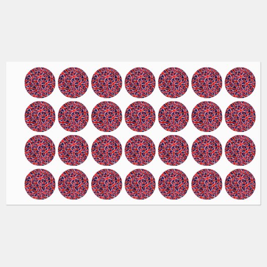 Uniefaanvlag | Vlag VK | Britse vlag | STICKER (Vel)