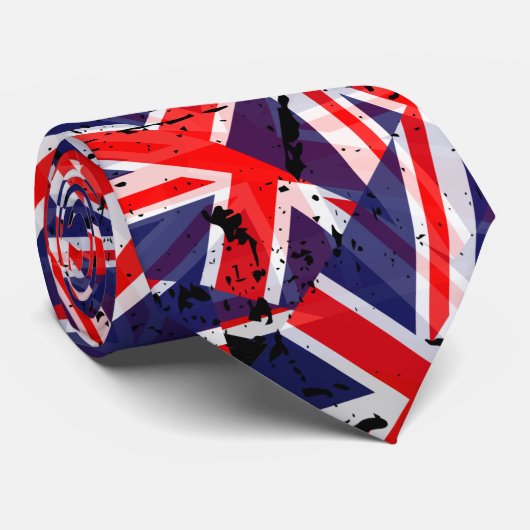 Uniefaanvlag | Vlag VK | Britse vlag | Stropdas (Opgerold)