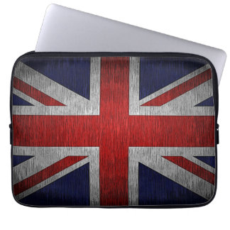 Uniefacter Flag Britse neopreen laptophoes Laptop Sleeve