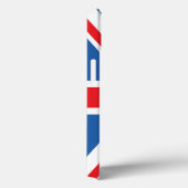 Uniefacter/vlag Design Hoesje-Mate iPhone Case (Achterkant / Rechts)